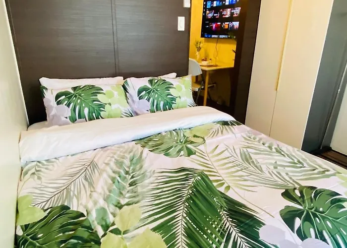 Tropical Chic Escape With Lights View- Modern Scandi *